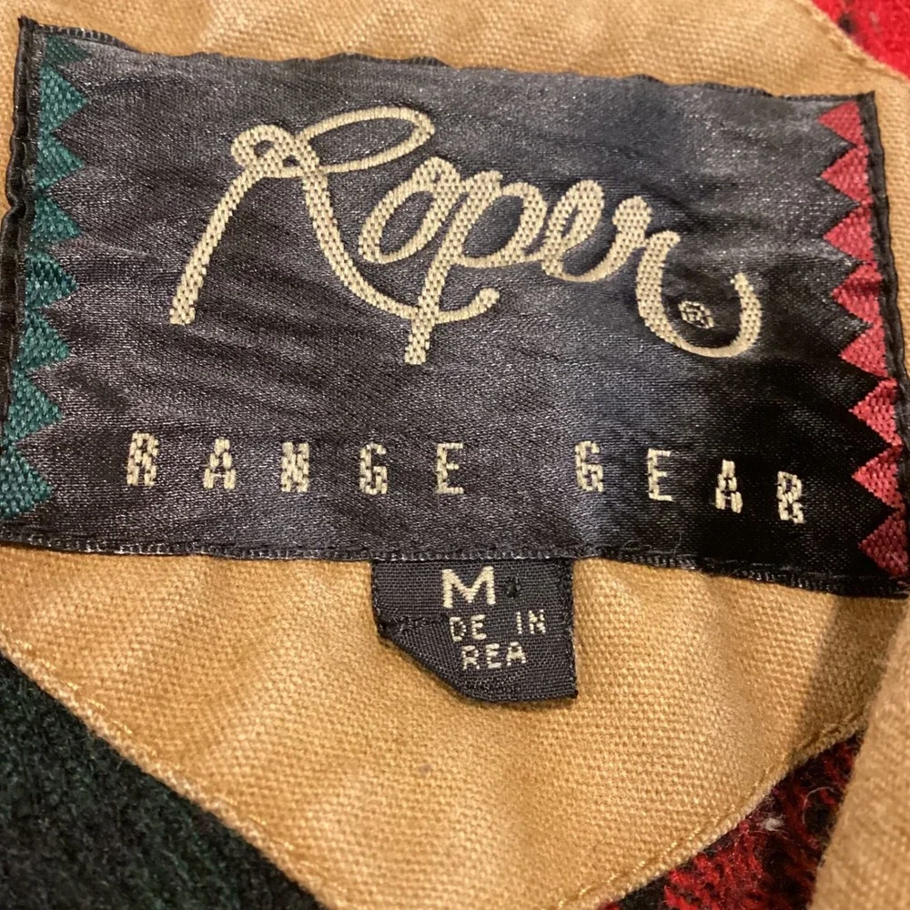 Roper Range Gear Barn Jacket with Flannel Lining, size medium